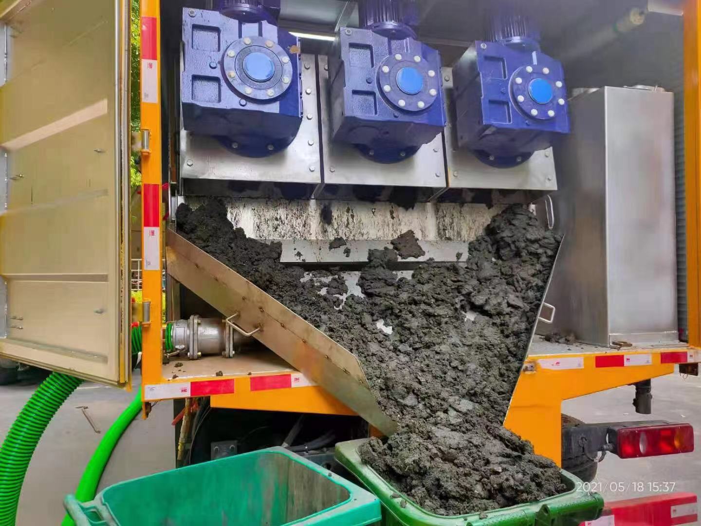 瑞安化粪池清掏城市维护站-泥浆净化干湿分离处理